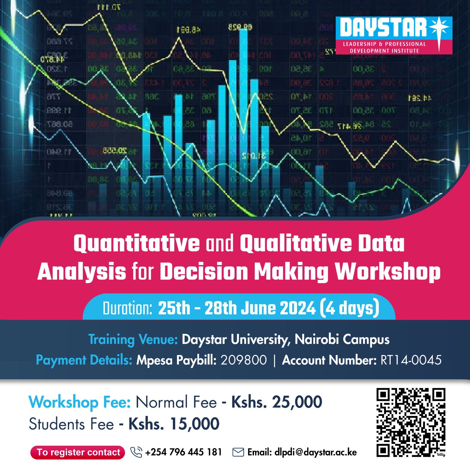 Quantitative and Qualitative Data Analysis for Decision Making Workshop